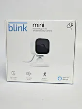Blink Mini Indoor Plug-In Live HD Smart Security Camera (New in Box)
