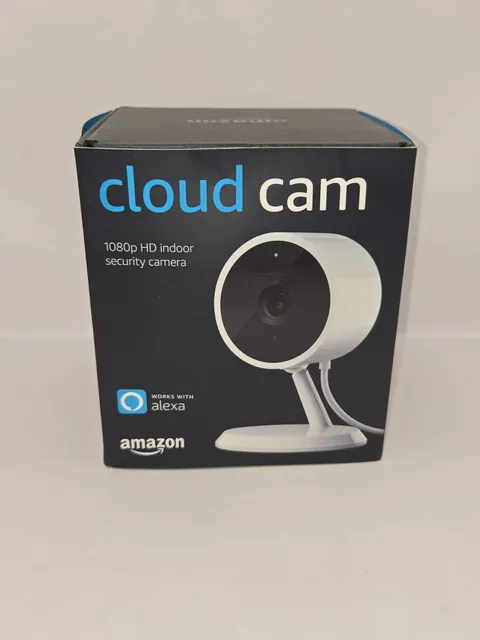 Amazon Cloud Cam 1080p HD Indoor Security Camera Alexa Compatible Sealed