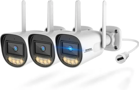 Wireless Outdoor Security Camera, Home Wifi Video Surveillance Cameras | IP65 Wa
