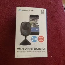 Momentum Dual Band Wi-Fi Video Camera (Model MOCAM-720-01) featuring 720p...