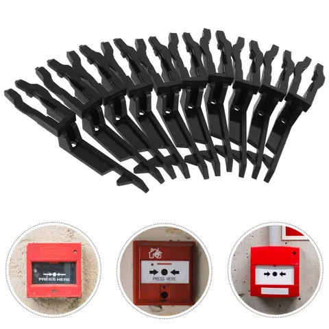 10 Pcs Emergency Fire Rescue Key Switch For Break Glass Door Alarm