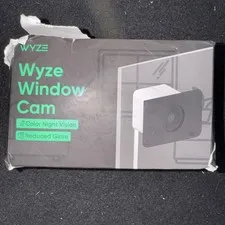 Wyze Window Camera Indoor HD Security Camera with Night Vision *disheveled Box