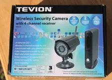 Tevion Wireless Security Camera With 4 Channel Receiver