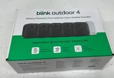 Blink Outdoor 4-Core-Wireless Battery Smart System w/ 5-Cameras Module Core