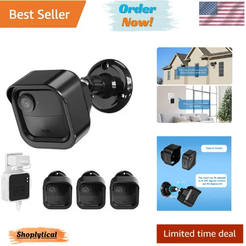 3 Pack Hogee All-New Blink Outdoor 4 (4th Gen) Camera, Weatherproof Protective