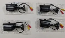 Lot Of 4 Q-See QM9901B 1000TVL Indoor / Outdoor Bullet Color Cameras