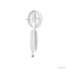 Plug-In Mount for Floodlight Cam White 20ft Cable 100-120V Weather Resistant