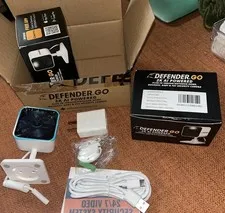 2  New Defender GO 2K AI Powered Plug-in Indoor/Outdoor Home Business, Pet