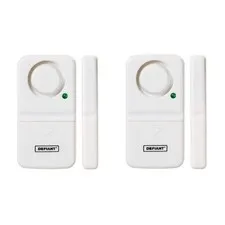 Wireless Home Security Door/Window Alarm (2-Pack)