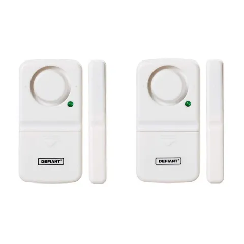 Wireless Home Security Door/Window Alarm (2-Pack)