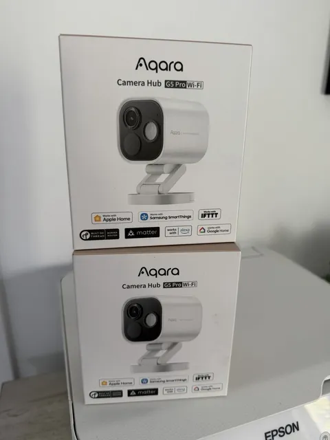 Aqara 4MP Camera Hub G5 Pro WiFi, True White - Wi-Fi Version (No PoE Support) 