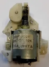 mini motor for replacement "dc" printers with worm screw