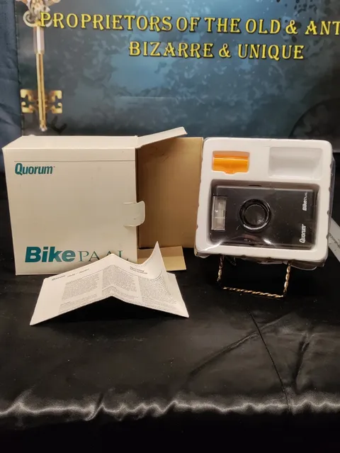 NIB Quorum Bicycle BIKE PAAL Personal Security Alarm Strobe Loud