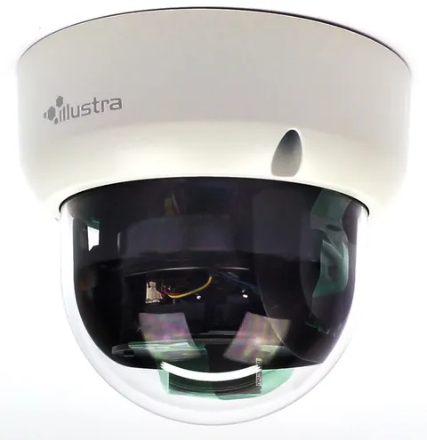 Tyco Illustra Flex Network Security Camera Mini Dome 8MP 4K Indoor 3.4-9mm Lens