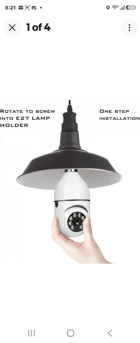 HD Smart Camera, WiFi Panorama Camera, 360° View