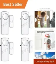 Door Window Alarm, 90dB Wireless Sensor Alarm for Kids & Home Security | Door...