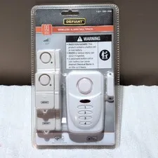 Defiant Wireless Alarm Multipack Keypad Control Instant Alert 120dB Model 10010…