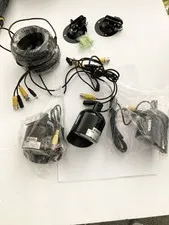 Three NEW LOREX Security Bullet Cameras Model MC7662  PLUS 2-Cables/Brackets