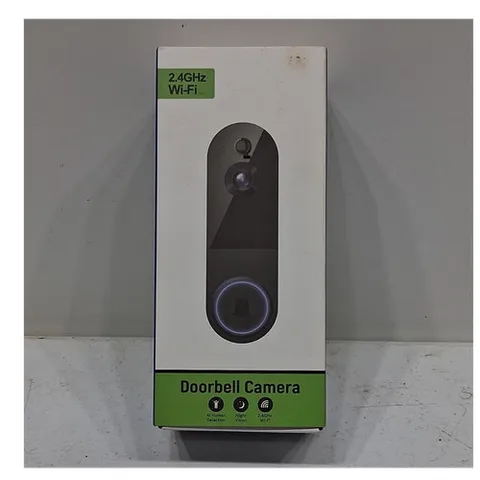 Camtro T52 Wireless Video Doorbell Camera Black AI Human Detection Night Vision