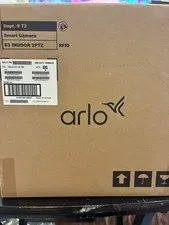 8 Arlo Essential Indoor Pan Tilt Security Camera 2025Release)Wired Plug-In Power