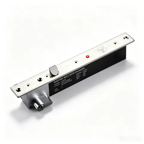 YLI YB-600C(LED) Electric Beveled Drop Bolt Lock Fail Secure Double Key Manually