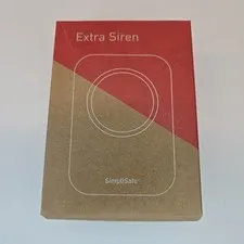 SimpliSafe Extra Siren 105dB ( WS3 ) - Indoor / Outdoor Ships Free Tested 