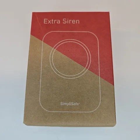 SimpliSafe Extra Siren 105dB ( WS3 ) - Indoor / Outdoor Ships Free Tested 