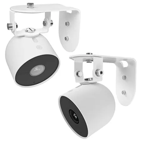 2 Pack Wall Mount Compatible with Google Nest Cam Outdoor Battery Pack of 2