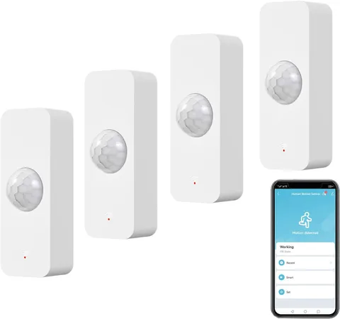 Wifi Motion Sensor, Smart Motion Detector for Home Security, Wireless Motion Sen