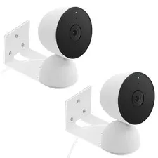 2Pack Adhesive Wall Mount Bracket for Google Nest Cam Indoor Security Camera ...