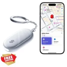 SwitchBot Personal Safety Alarm White with Apple Find My