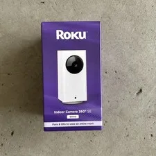 Roku Smart Home Indoor Camera 360° SE Wi-Fi®-Connected - Wired Security