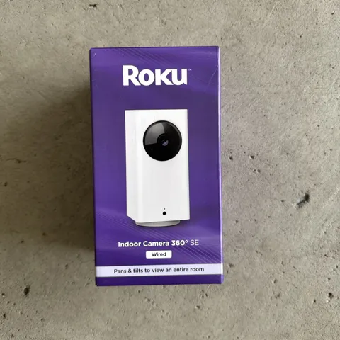 Roku Smart Home Indoor Camera 360° SE Wi-Fi®-Connected - Wired Security