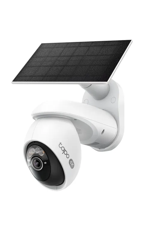 Tapo 4K Outdoor Pan/Tilt Wireless Security Camera Battery with Solar Charging