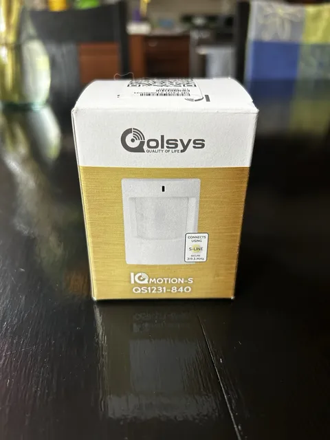 Qolysis IQ Motion-S QS1231-840 Smart Motion Sensor Used Tested
