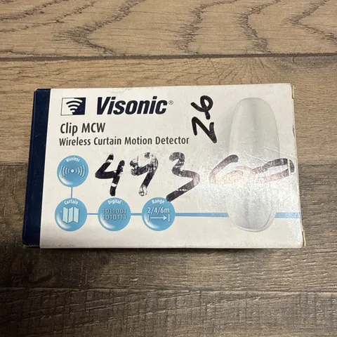 Visonic Clip MCW SMA Wireless Curtain Motion Sensor Detector