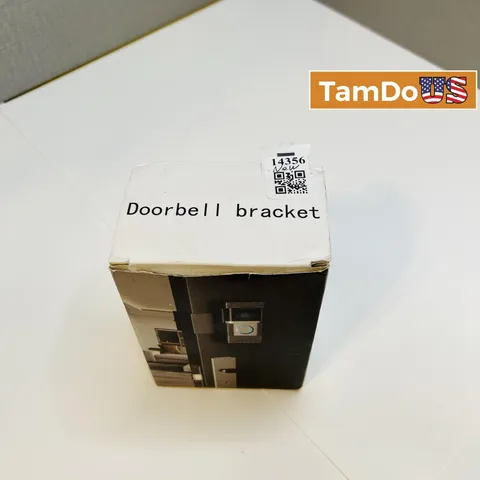 Anti-Theft Mount Bracket for Video Doorbell | No-Drill Design, Secure Fit