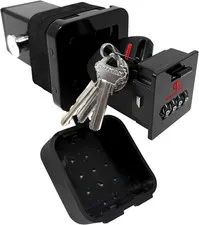 Combination Locking Hitch Storage Vault (Short Bolt (Fits Standard 2X2 Hitch Rec