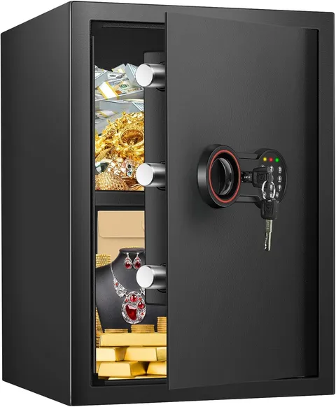 2.5 Cub Large Home Safe Fireproof Waterproof, Anti-theft Fireproof Safe Box