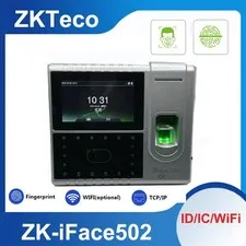 ZKTeco iFace502 Fingerprint Face Recognition Time Attendance Access Control