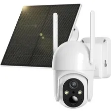 Remote Access Solar Security Camera with 4G LTE - Perfect for Farms & Campsites!