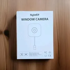 NyteElf Window Camera 2K Wi-Fi Security Cam Motion Detection Night Vision