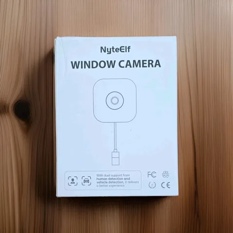 NyteElf Window Camera 2K Wi-Fi Security Cam Motion Detection Night Vision