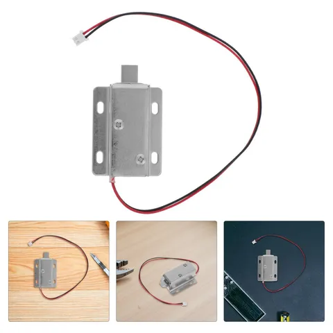 Lock: Electric Cabinet Door Bolt Solenoid Drawer Latch Lock Inclined Bolt For