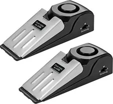 TOWODE Wireless Wedge Door Alarm 120 dB Siren Intruder Alarm System