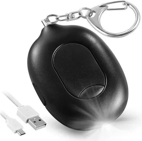 Door Stopper Security Alarm, Door Stopped Alarm When Opened, 130dB Loud Porta...