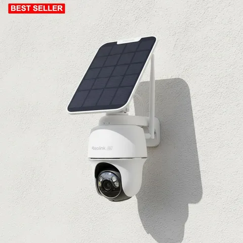 Security Cameras 4K Ultra HD Wireless Outdoor Solar Powered  Waterproof Dome