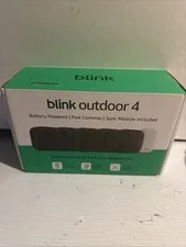 BRAND NEW BLINK Outdoor 4 (4th Gen) 5-Camera Security System w/ Sync Module Core
