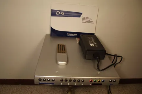 Dedicated Micros D4A-D4XC-80GB Digital CCTV DVR Recorder - Complete & Working 