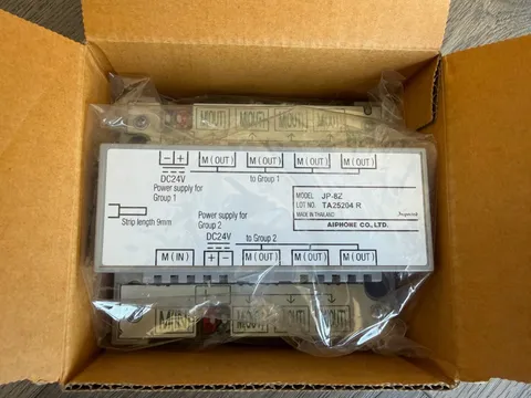 Aiphone JP-8Z Distribution Adaptor for Video Sub Stations - **NEW in OEM Box**
